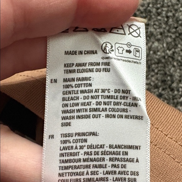 Von Dutch Taupe Logo Tee M - Picture 6 of 9